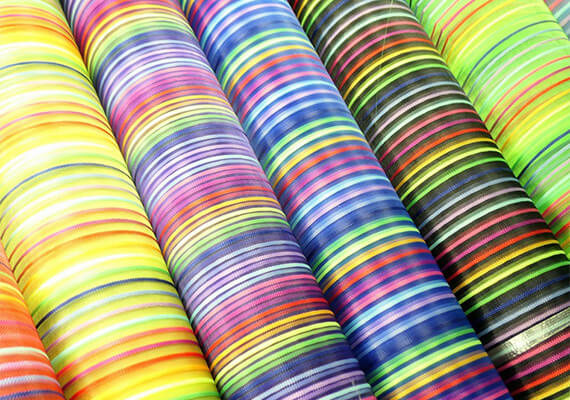 JP11303C七彩條紋尼龍紗網